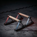 Parallettes Bois & Acier – Barres de Calisthenics pour Pompes, Handstand