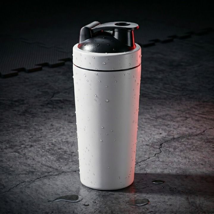 Shaker Protéines Inox Étanche – 500-700ml